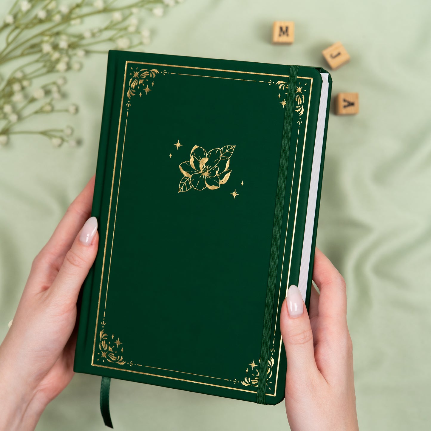 Poison Ivy Undated Premade Bullet Style Journal