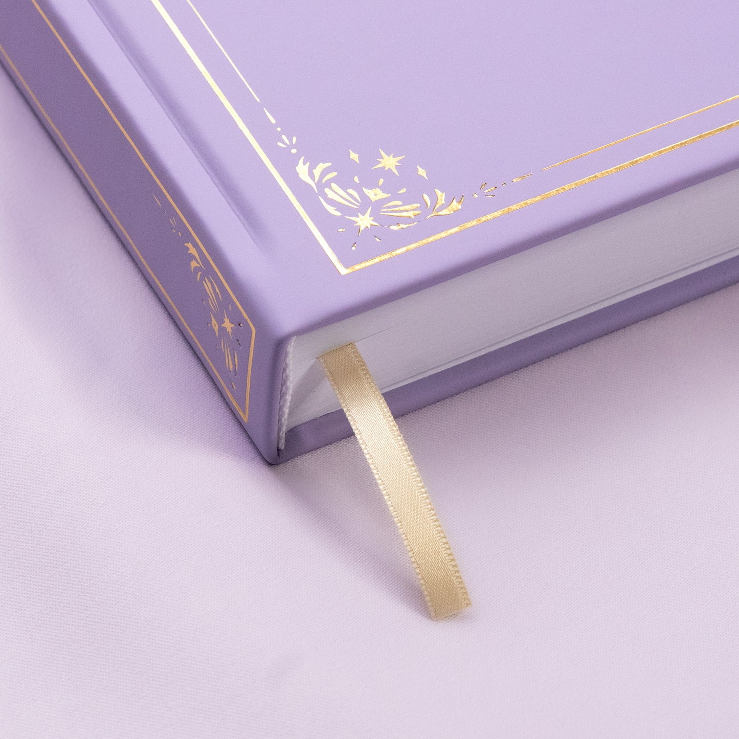 Colored Lavender Undated Premade Bullet Style Journal