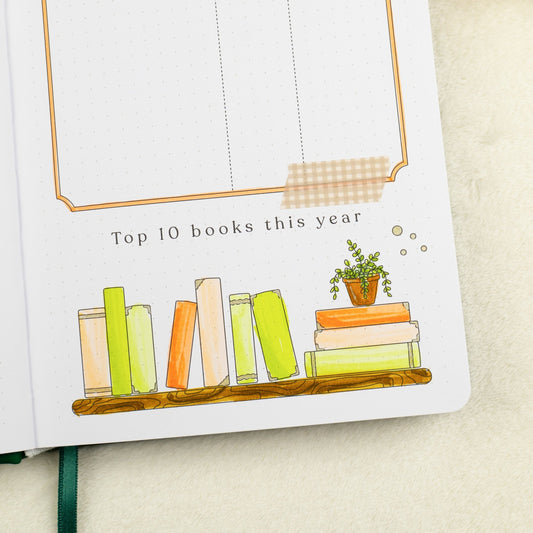 Picknick Washi Tape mit Glitzer