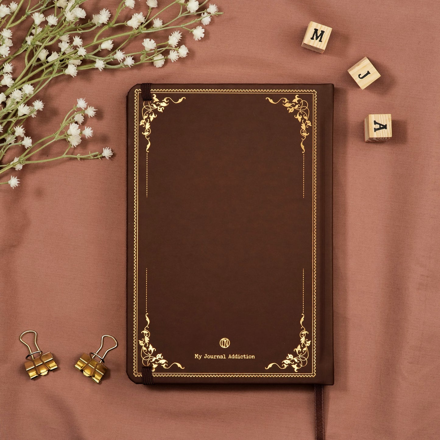 Brown & Gold Travel Journal