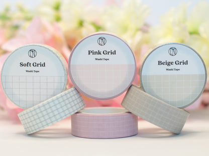 Grid Washi Tape Set