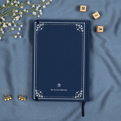 Midnight Undated Premade Bullet Style Journal