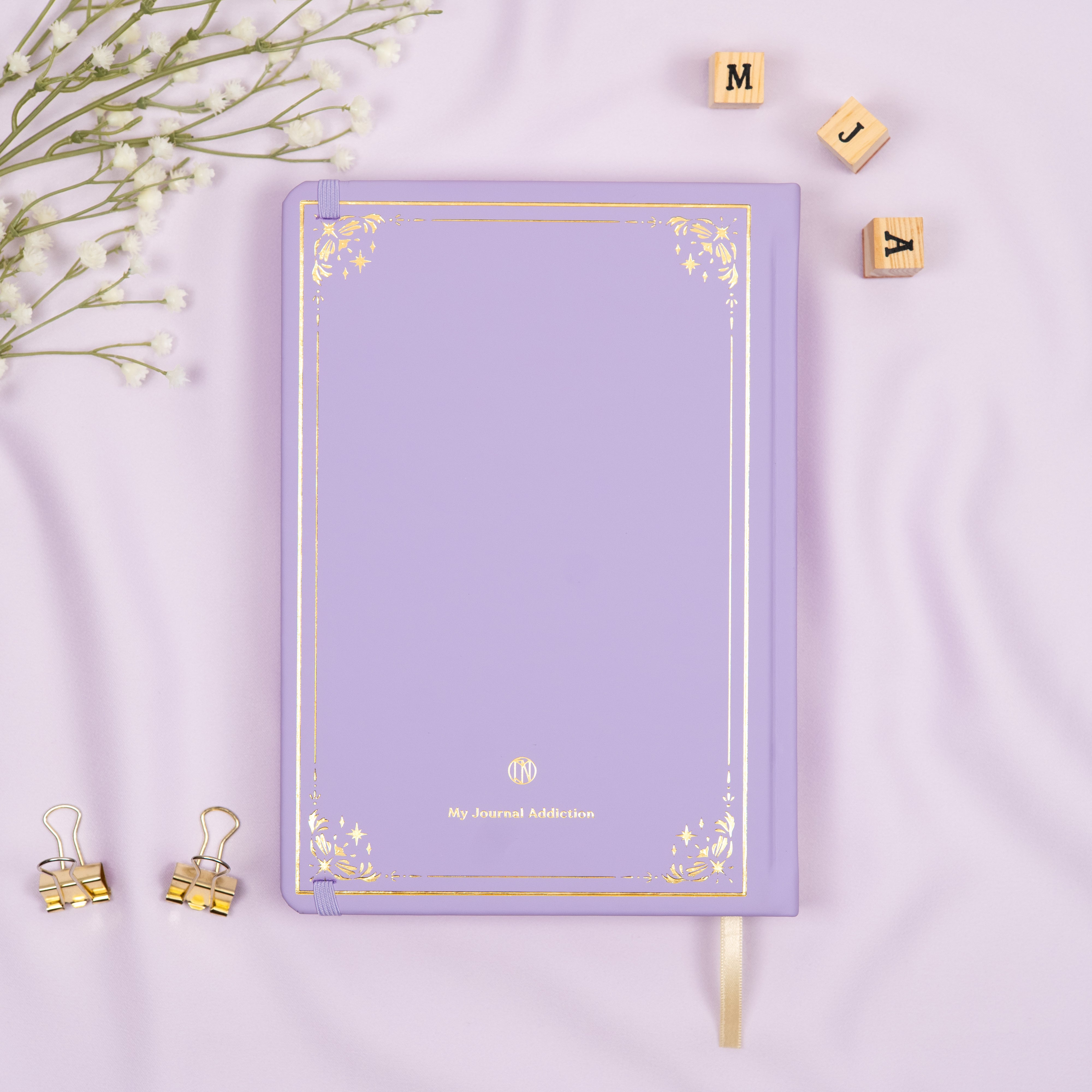 Undated Premade Bullet Style Journal - Lavender – My Journal Addiction