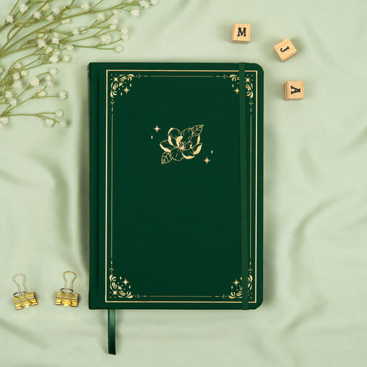 Poison Ivy Undated Premade Bullet Style Journal