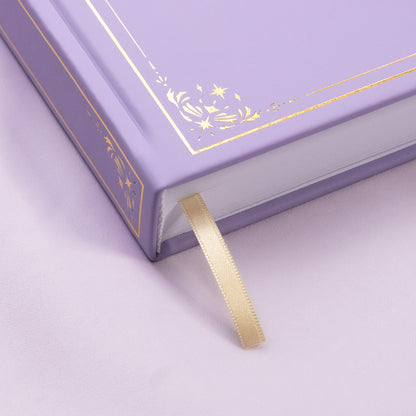 Lavender Undated Premade Bullet Style Journal