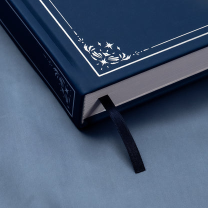 Midnight Undated Premade Bullet Style Journal