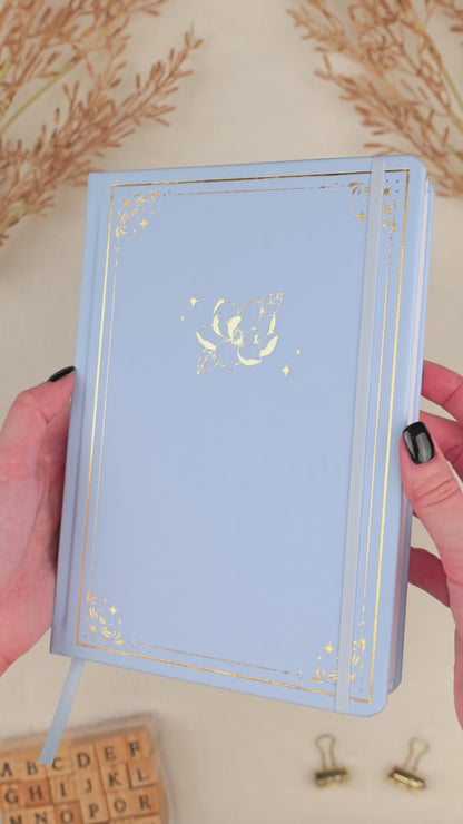 Cloud Undated Premade Bullet Style Journal